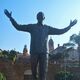9 Meter hohe Nelson Mandela Statue in Pretoria, Südafrika © Jörg Lemke 9 Meter hohe Nelson Mandela Statue in Pretoria, Südafrika