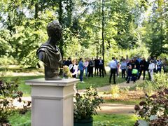 Symbolbild: Blick auf den Rehgarten, eines weiteren geförderten Projektes im Branitzer Park