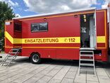 Einsatzleitung der Berufsfeuerwehr Cottbus