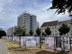 Archivbild: Kunstinstallation am Postparkplatz 