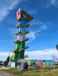 Aussichtsturm am "Cottbuser Ostsee"