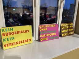 Einwohnerversammlung Gallinchen