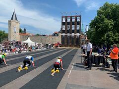 Feuerwehrsport - Hakenleiter