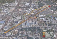 Seeachse auf Google Earth