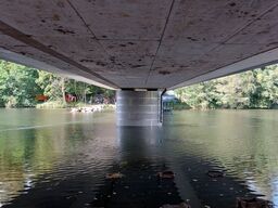 Pfeiler der Nordringbrücke nach der Sanierung