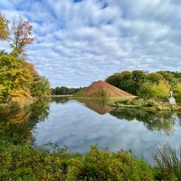 Seepyramide im Branitzer Park