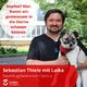 Sebastian Thiele mit Laika, Raumflugplanetarium Cottbus