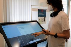 Registrierung des Luca-Schlüsselanhängers