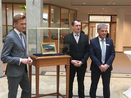 v.l.n.r.: Dr. Stefan Körner, Holger Kelch, Ulrich Lepsch