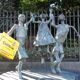 Millennium Child, Bronzeskulptur von John Behan, Dublin