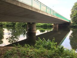 Pfeiler der Nordringbrücke vor der Sanierung 