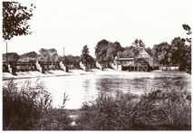 Die Mühle am Großen Spreewehr 1925