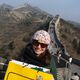 Auf der Chinesischen Mauer "Badaling" © Familie Müller Auf der Chinesischen Mauer "Badaling"