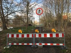 Sperrung an der Spree