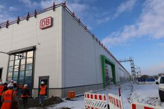 1. Halle des neuen Bahnwerkes