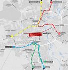 Linienanpassungen zum Zug der fröhlichen Leute Umleitung Tram
