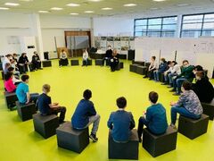 Teilnehmende der Zukunftswerkstatt im April 2022