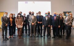 Mitglieder der Steuerungsgruppe des Europäischen Parkverbund  Lausitz