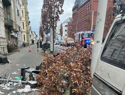 Unfall in der Bahnhofstraße