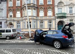 Unfall in der Bahnhofstraße