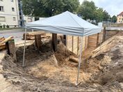 Der entschärfte Sprengkörper 