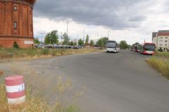 Vorgesehene Fläche für weitere Parkplätze am Hauptbahnhof