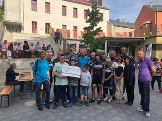 Scheckübergabe des RSV Cottbus