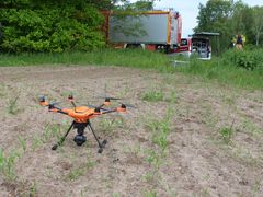 Drohneneinsatz bei der Feuerwehr