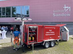 Erster Leuchtturm für Katastrophenschutz übergeben © Jan Gloßmann Erster Leuchtturm für Katastrophenschutz übergeben