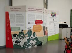 Blick in die Ausstellung im MRZ.