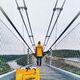 TitanRT an der Rappbodetalsperre im Harz - eine der längsten Hängebrücken der Welt © Daniel Hillebrand TitanRT an der Rappbodetalsperre im Harz - eine der längsten Hängebrücken der Welt