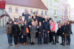 Teilnehmer der Studienfahrt nach Zielona Gora