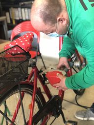 Fahrradcodierung im Sicherheitszentrum